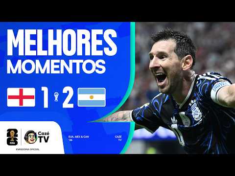 Gols e melhores lances de Inglaterra x Argentina