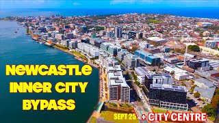 Newcastle Inner City Bypass and City Construction update Hunter region NSW Australia