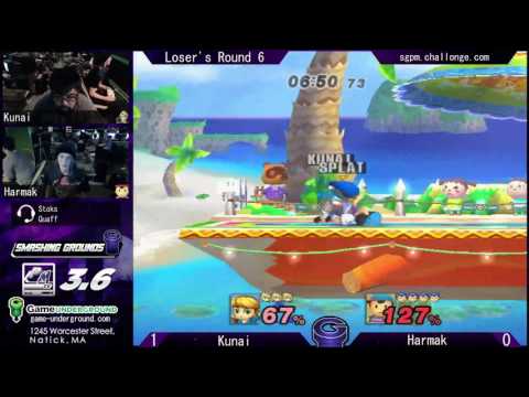 SG at GU 14.2 LR6 - Kunai (Toon Link) vs. Harmak (Ness)