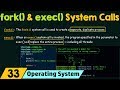 fork() and exec() System Calls