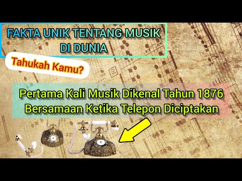 Tahukah Kamu? | Fakta Unik Tentang Musik Di Dunia | Global Unik