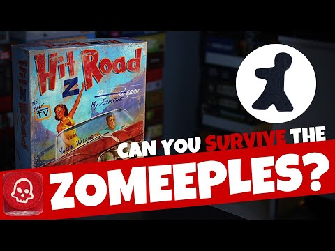Hit Z Road Board Game | Learn to Play | Full Solo Playthrough | Totally Tabled