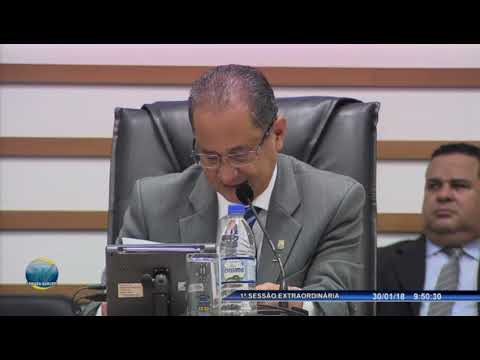1ª SESSÃO EXTRAORDINÁRIA - 30 01 2018 - BARUERI