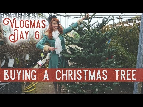 Buying The Christmas Tree! / Vlogmas Day 6 Video