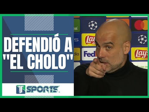 La RABIA de Pep Guardiola contra un periodista por CRITICAR a Diego Simeone al ELIMINAR al Atlético