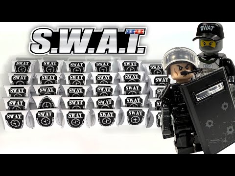 LEGO Police S.W.A.T. Bomb Squad Elite Force Falcon Commandos Blind Bags Unboxing