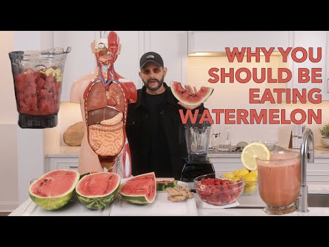 Why You Should Be Eating Watermelon & How to Make Watermelon, Strawberry And Ginger Lemonade