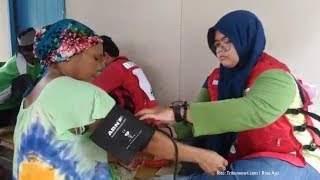 PMI Turunkan 572 Personel dan 24 Ambulans Bantu Korban Tsunami Selat Sunda