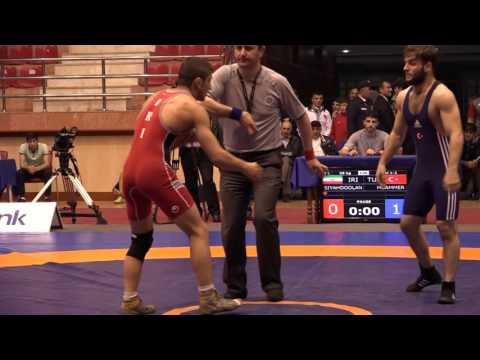 AWFCUP / Hamed Rahimi (İRİ) - Muammer Kılıç (TUR) FS cadets 58 kg final