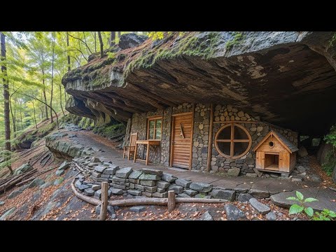 Man spent 60 Days Building a Hidden Bunker in the Forest | Start to Finish | Lesnoy