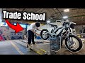 I Took My 72v Surron To My Trade School Cops Called