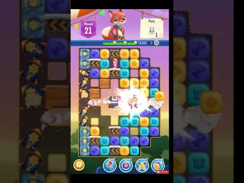 Pet Rescue Puzzle Saga Level 734 NO BOOSTERS - A S GAMING ✔