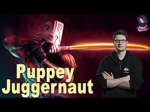 Puppey play Juggernaut 7k+ MMR Fight Dota 2