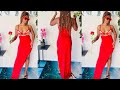 Nude Stripes Red Dress For Women South Africa