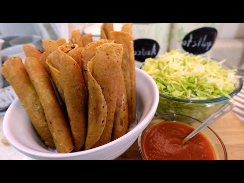 Mira el secreto para MEJORAR las Flautas de papa Doradas
