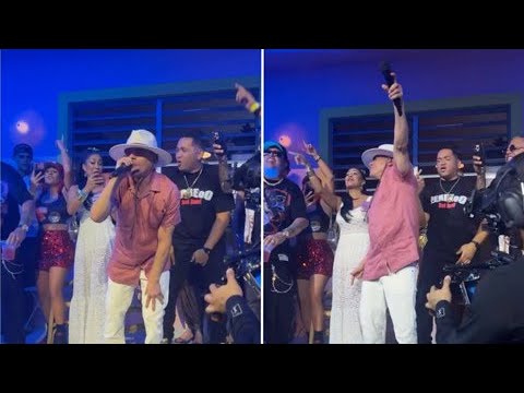 La noche en que Vico C sorprendió a Bad Bunny