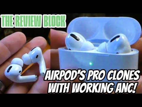 NEW! Airpod's Pro Clone / Air 3 Pro With Real Working ANC / and Comparison Video