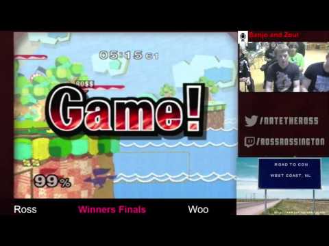 RTC 2 Melee - Top 8 - Winner's Finals - Ross vs. Woo