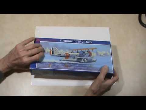 Model Kit Review, Grumman J2F 2 Duck 1/48 Scale