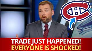 HE JUST LEFT OUR TEAM! NOBODY SAW THIS COMING! CANADIENS NEWS