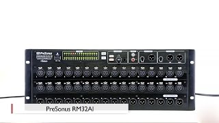 Video thumbnail for Hands-On Review: PreSonus | StudioLive RM32AI & RM16AI by B&H Photo Video Pro Audio