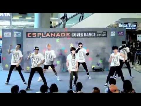 140518 DGS cover BTS - Intro + No More Dream @Esplanade Cover Dance Contest (Audition)
