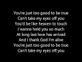 Can't Take My Eyes Off You - Joseph Vincent