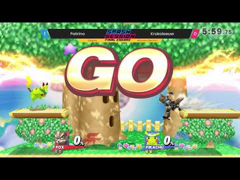 Final Encore | Patrino (Ryu, Fox) vs Krokoleeuw (Pikachu) | Winners Round 1