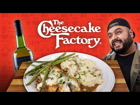 CHICKEN MADEIRA de CHEESECAKE FACTORY | EL GUZII
