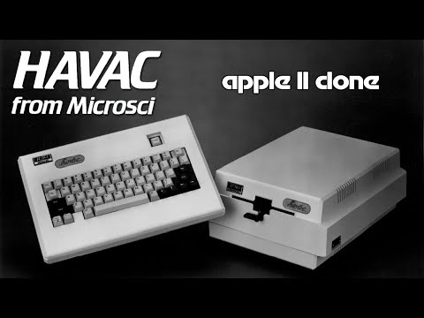 Apple II Clone You've Never Seen: MicroSCI HAVAC! Ultra-Rare!