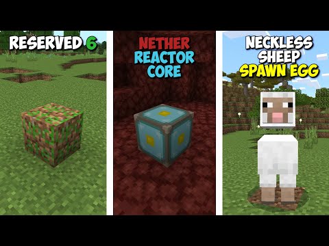 Jundy Juns - 35 Items that are ONLY available in Minecrat Bedrock (Apart from the Education Edition)