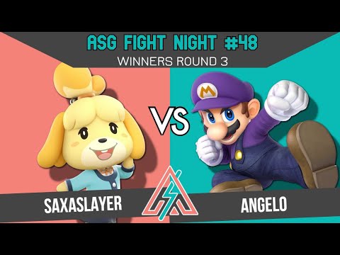 ASG 48: WINNERS ROUND 3 - Saxaslayer (Isabelle) vs Angelo (Mario)