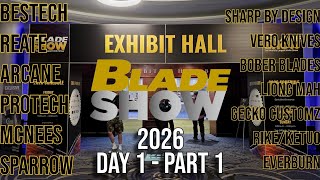 Brand New Knives From Blade Show Atlanta 2026 - Day 1 Part 1