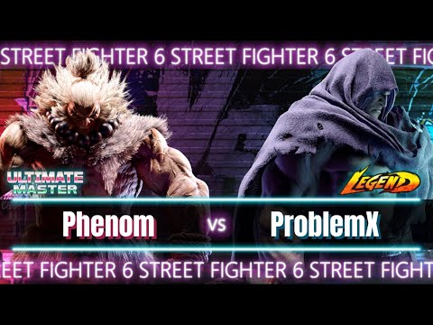 🏆SF6 Phenom (Akuma) vs Problem-x (M.Bison)🏆