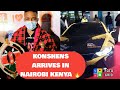 JAMAICAN DANCEHALL ARTIST KONSHENS ARRIVES IN NAIROBI KENYAN GIRL TWERK FOR KONSHENS DURING ARRIVAL