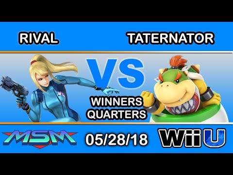MSM 148 - Rival (ZSS) Vs. KH | Taternator (BowserJr) Winners Quarters - Smash 4