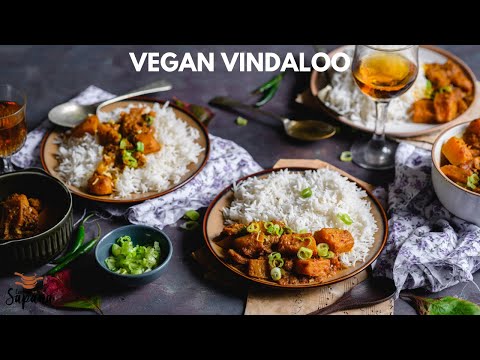 Veggie vindaloo recipe| Vegan Pumpkin Vindaloo | Goan vindaloo masala recipe
