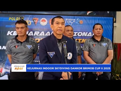KETUA KOMITE TERJUN PAYUNG FASI APRESIASI KEJURNAS INDOOR SKYDIVING DANKORBRIMOB CUP II 2025