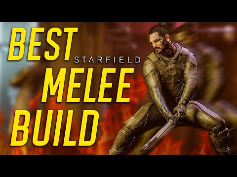 Starfield Builds - BEST Melee Build - The Ronin, a Chems Ninja Stealth Playstyle