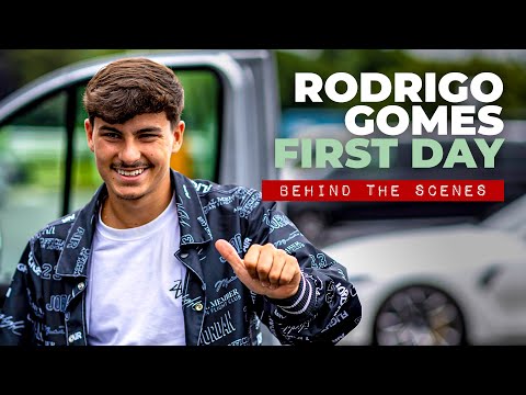Behind the scenes of Rodrigo Gomes' first day!