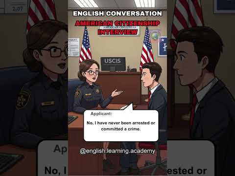 🗽 English Conversation: Citizenship Interview | Practice Real & Useful Dialogues 🎧