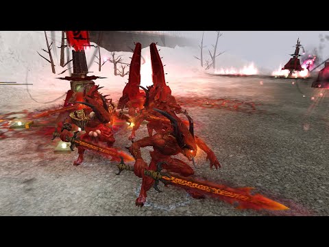Unification Mod 2021: Dark Angels & Invaders vs The Blood God's Legion - Dawn Of War: Soulstorm