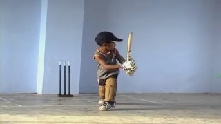 Young Little Cricketer Krishna Narayan - Video # 3
