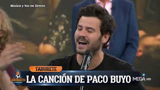 🎶 TABURETE canta EN DIRECTO la CANCIÓN de Paco BUYO