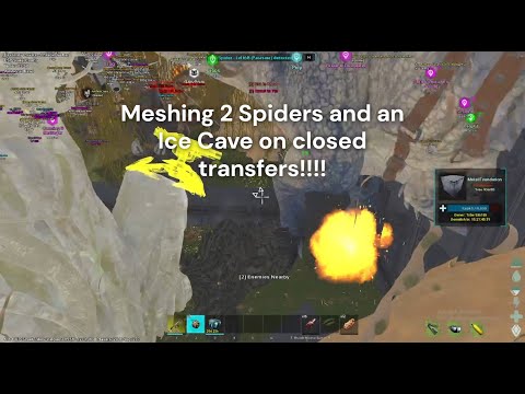 Meshing Valguero on week 1 | Ark Official Small Tribes Ascended