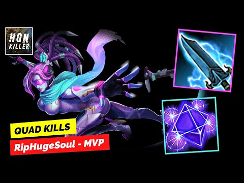 HoN Silhouette NULLFIRE BLADE with GEOMETER'S BANE - MVP