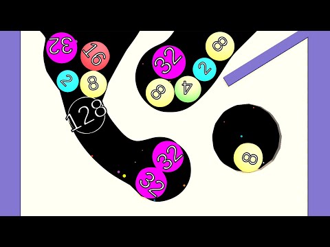 Draw Ball 2048 (Dig Merge 2048)