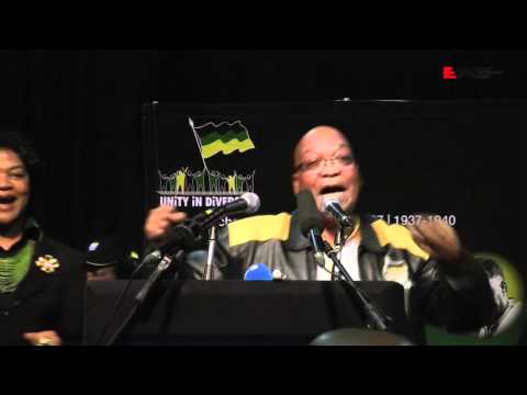 Zuma sings Umshini Wami at ANC Policy conference
