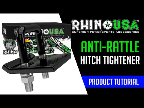 Rhino USA - Anti-Rattle Hitch Tightener | Product Tutorial