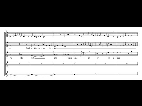 Guillaume Dufay - Ecclesiae militantis [Isorhythmic motet] (Huelgas Ensemble)